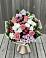 Букет цветов из: Альстромерии, Гвоздики, Розы и Хризантемы в Ваче