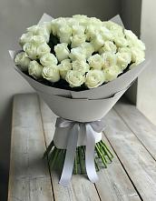 Букет 35 Белых роз в Ваче