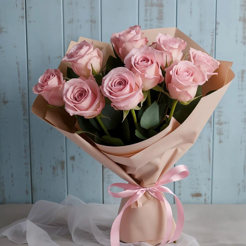 Букет цветов из: Розы в Ваче