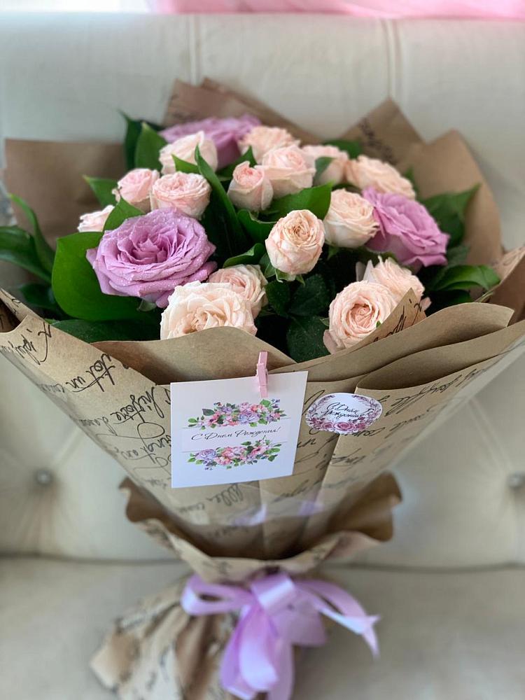 Букет цветов из: Розы в Ваче