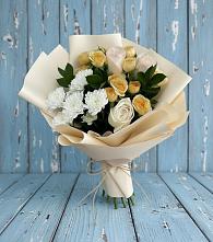 Букет цветов из:  Розы и Хризантемы #REPLACE_PRED# Ваче