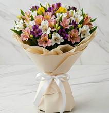 Букет цветов из:  Альстромерии #REPLACE_PRED# Ваче