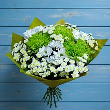 Букет цветов из:  Хризантемы #REPLACE_PRED# Ваче