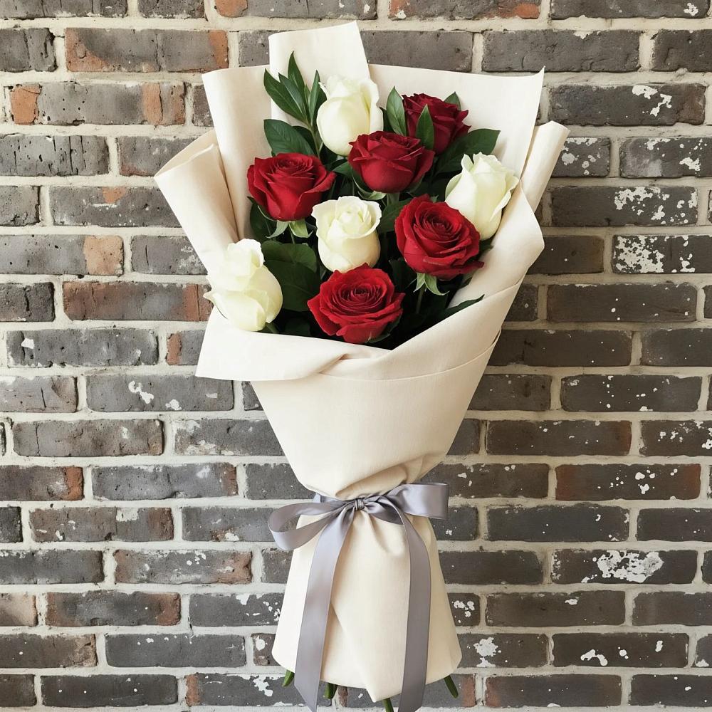 Букет цветов из: Розы в Ваче