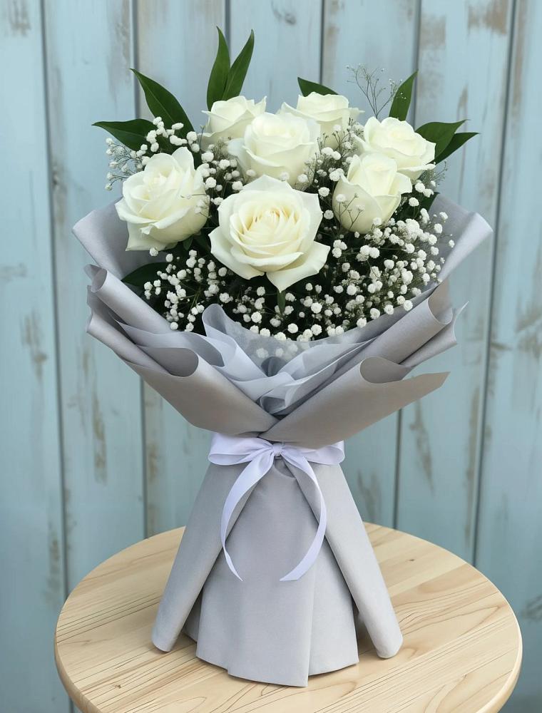 Букет цветов из: Розы в Ваче