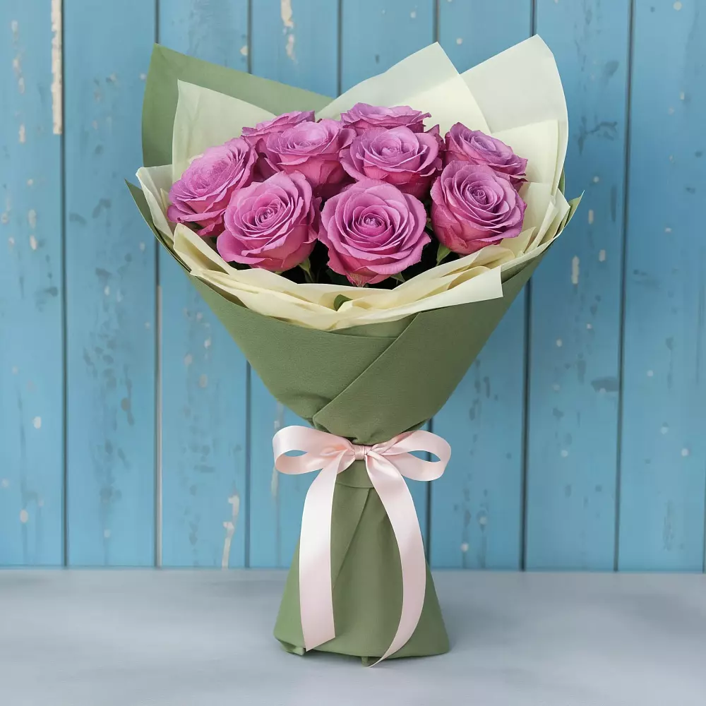 Букет Розы Фёрст Леди в Ваче