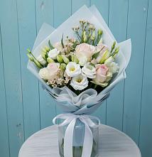 Букет цветов из:  Розы и Лизиантусы #REPLACE_PRED# Ваче