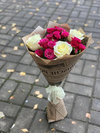 Букет цветов из: Розы в Ваче