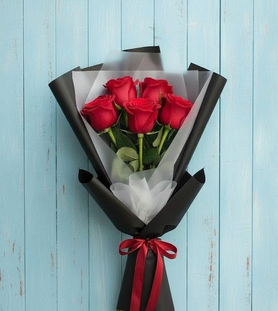 Букет цветов из: Розы в Ваче