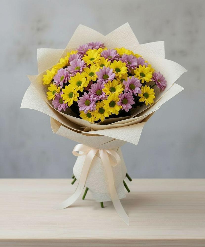 Букет цветов из: Хризантемы в Ваче